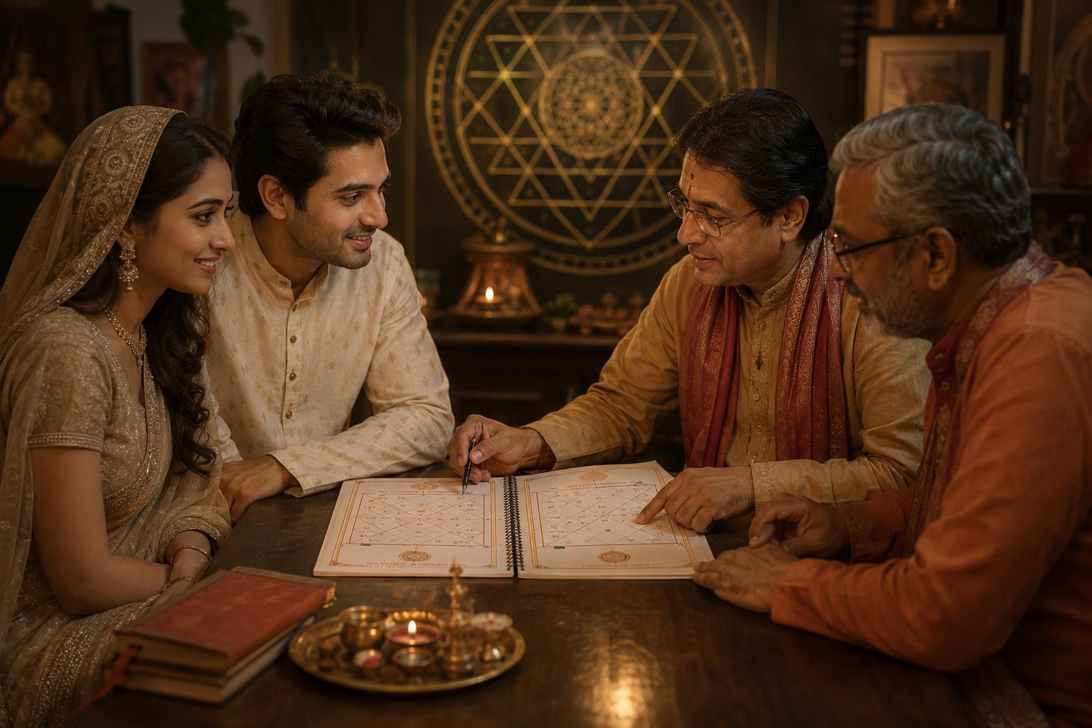 Kundali matching and marriage compatibility